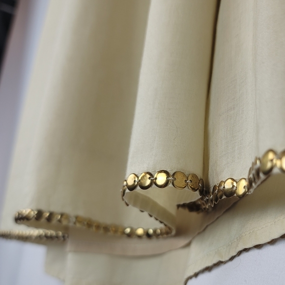 NWT THML 100%Cotton Brass Embroidered Shift Dress - Picture 10 of 10